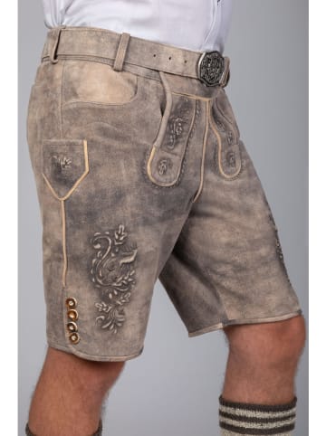 Lederhose "Maxl" in Beige