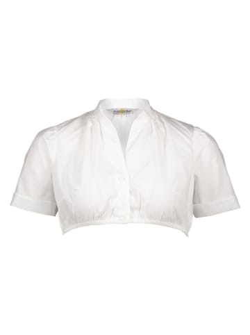 Dirndlbluse in Weiß