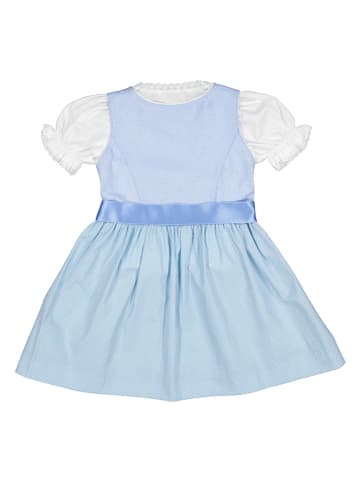 Dirndl in Hellblau/ Blau