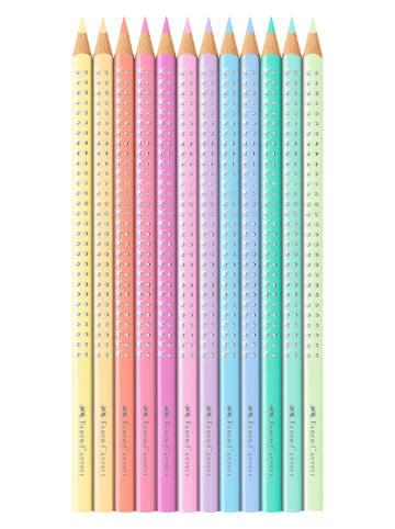 Kredki (12 szt.) "Sparkle Pastell"
