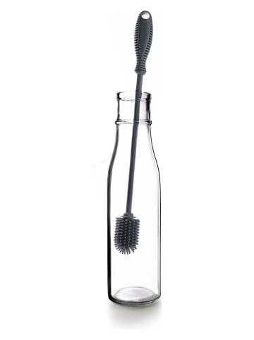 Szczotki (2 szt.) w kolorze szarym do butelek - dł. 31 cm