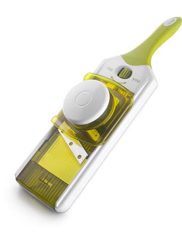 Mandoline in Grün/ Weiß - (B)37,5 x (H)11,5 cm