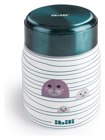 Pojemnik termiczny "Marea" w kolorze biało-zielonym - 500 ml