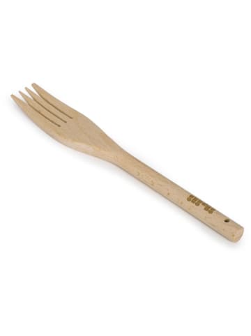 Widelce kuchenne (2 szt.) "Madera" w kolorze jasnobrązowym - dł. 30 cm
