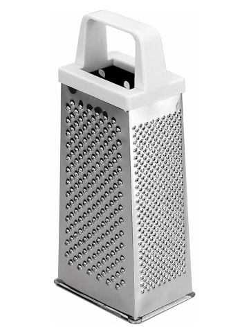 Reibe in Silber/ Weiß - (H)20 cm