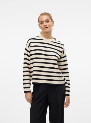Sweter w kolorze biało-czarnym
