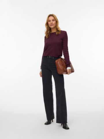 Sweter w kolorze ciemnofioletowym