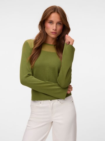 Sweter w kolorze zielonym