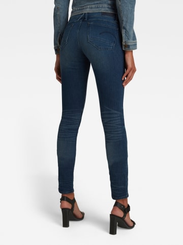 Dżinsy - Skinny fit - w kolorze niebieskim