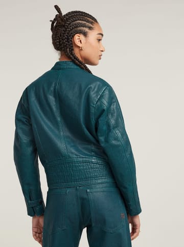 Blouson in Petrol
