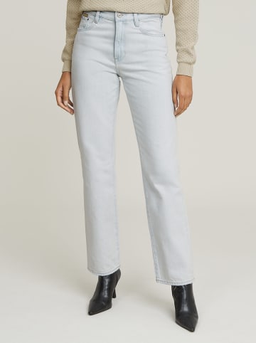 Jeans - Regular fit - in Weiß/ Hellblau