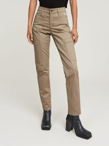 Cargohose in Beige
