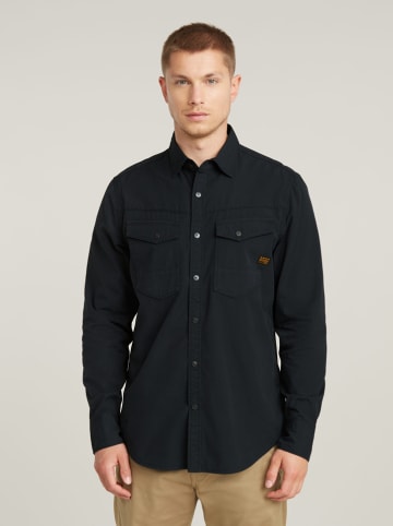 Hemd - Slim fit - in Schwarz