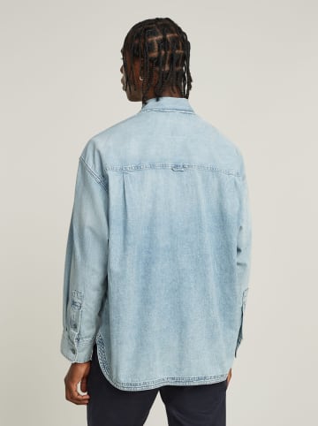 Spijkerblouse - comfort fit - lichtblauw