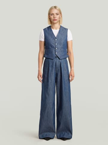 Jeansweste in Blau