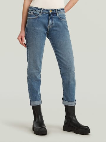 Dżinsy - Boyfriend fit - w kolorze niebieskim