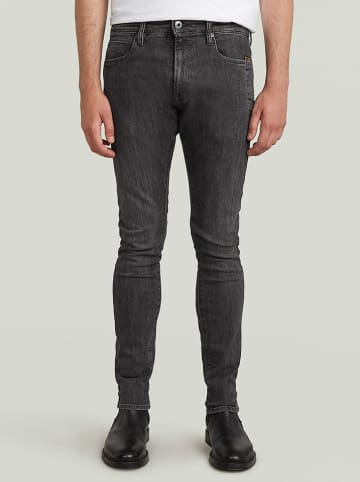 Dżinsy "Lancet" - Skinny fit - w kolorze antracytowym