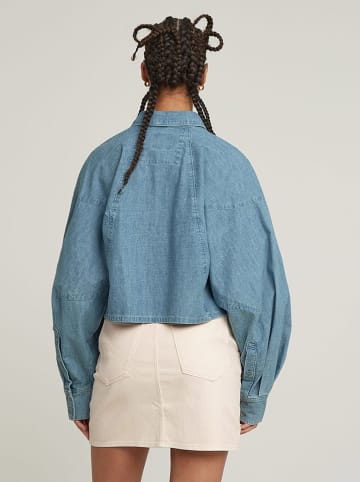 Jeanshemd in Hellblau