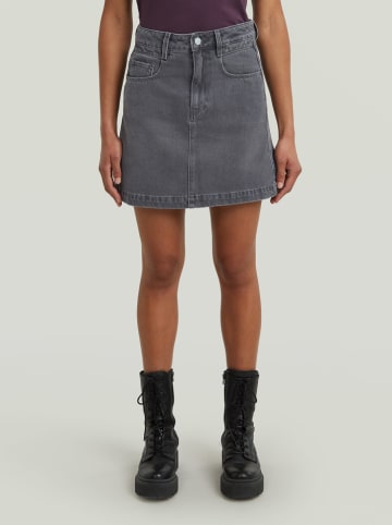 Jeansrock in Grau