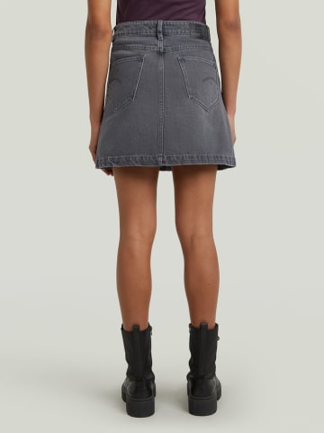Jeansrock in Grau