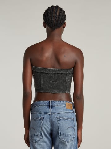 Jeans-Top in Anthrazit