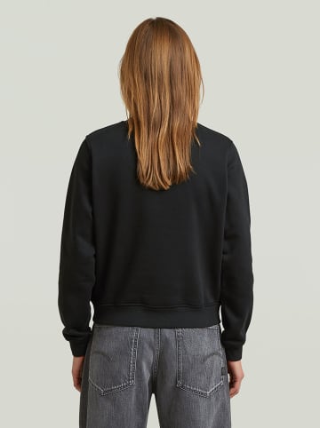 Sweatshirt in Schwarz