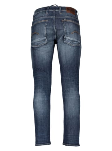 Dżinsy "Lancet" - Skinny fit - w kolorze granatowym