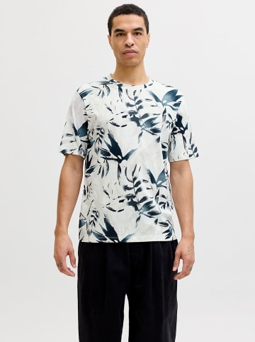 Shirt "Honululu" in Weiß/ Dunkelblau