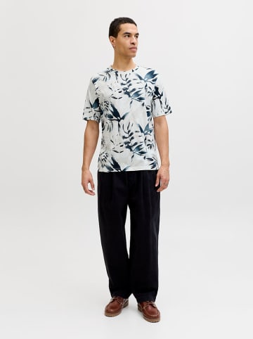 Shirt "Honululu" in Weiß/ Dunkelblau