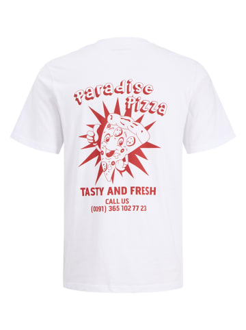 Shirt "Jjbrewy" in Weiß