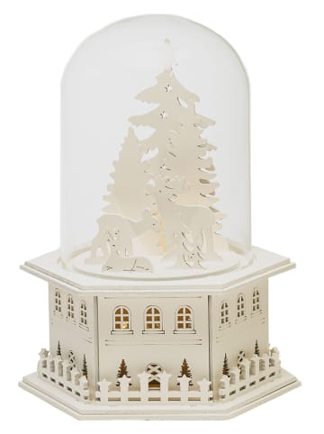 Dekoracja LED w kolorze białym - wys. 26 cm