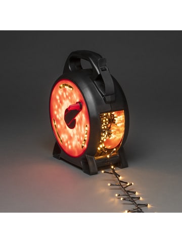 Micro-LED-Lichterkette mit Kabelaufroller in Warmweiß - (L)18,78 m