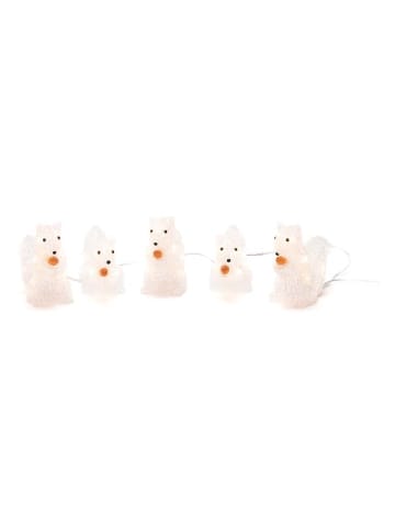 5er-Set: LED-Dekoleuchten ''Squirrels'' in Warmweiß - (H)12 cm