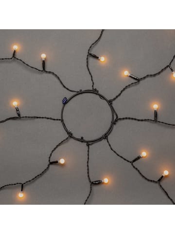 Ledkerstboomlichtmantel amber