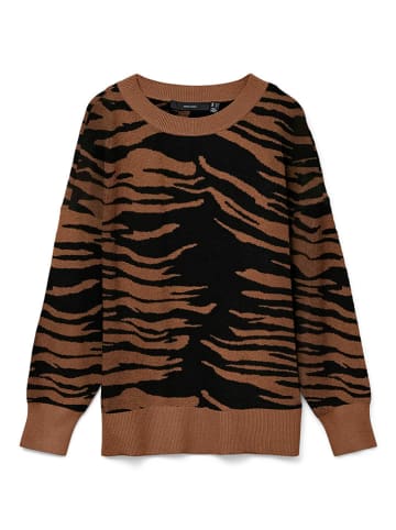 Sweter w kolorze jasnobrązowym