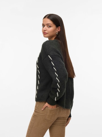 Sweter w kolorze khaki