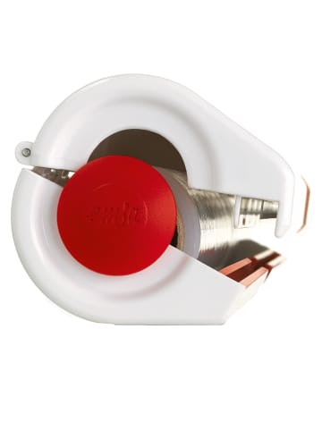 Emsa Obcinarka "Click & Cut" w kolorze biało-czerwonym do folii - dł. 33 cm