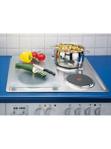 Wenko 2-delige set: fornuisafdekplaten "Universal" transparant - (B)30x cm