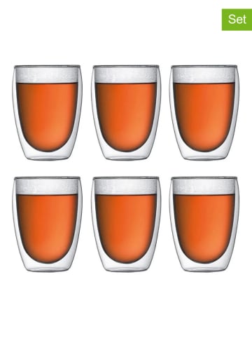 bodum 6tlg. Gläser-Set "Pavina" - 350 ml