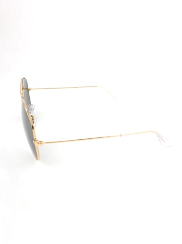 Ray Ban Herren-Sonnenbrille "Aviator" in Gold/ Grün