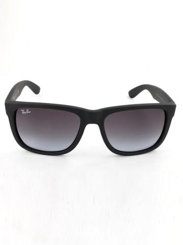 Ray Ban Męskie okulary przeciwsłoneczne "Justin" w kolorze czarno-szaro-fioletowym