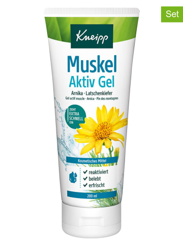 Kneipp 2er-Set: Muskel Aktiv Gel, je 200 ml