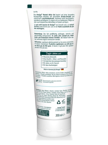Kneipp 2er-Set: Muskel Aktiv Gel, je 200 ml