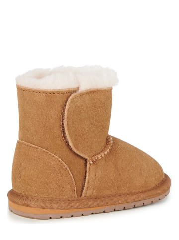 EMU Leren winterboots "Toddle" bruin