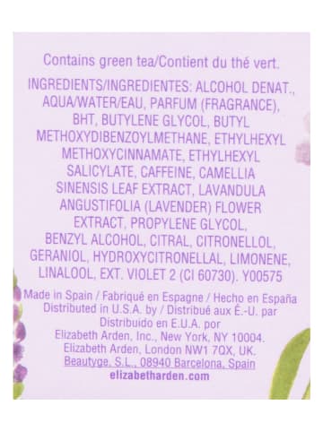 Elizabeth Arden Green Tea Lavender - EDT - 100 ml