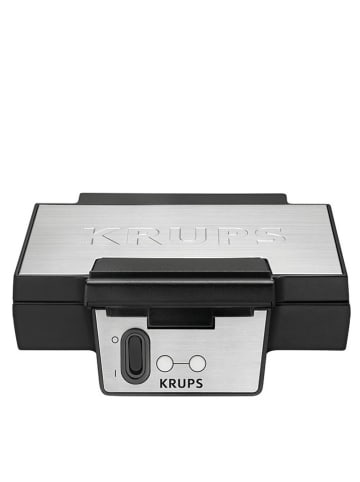 Krups Waffeleisen in Silber/ Schwarz