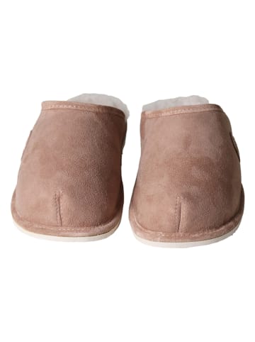 Kaiser Naturfellprodukte Pantoffels met lamsvacht lichtbruin