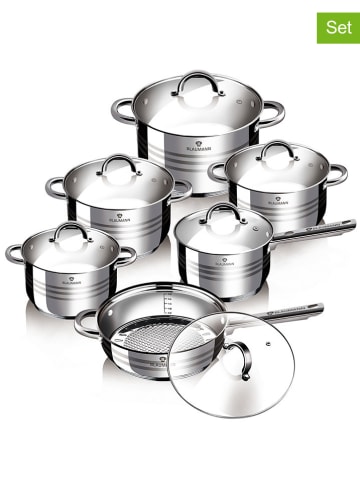 Berlinger Haus 12tlg. Edelstahl-Kochgeschirr-Set "Jumbo"
