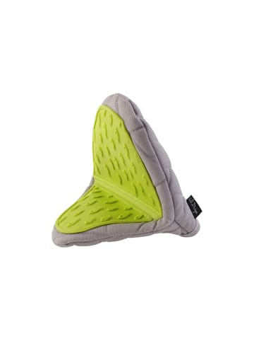 Vialli Design Ofenhandschuh in Grau/ Grün
