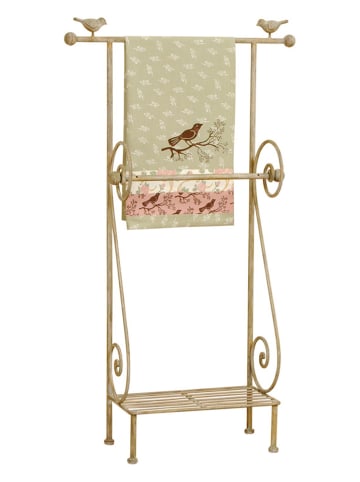 Clayre & Eef Gästetuchhalter in Beige - (B)55 x (H)97 x (T)18 cm